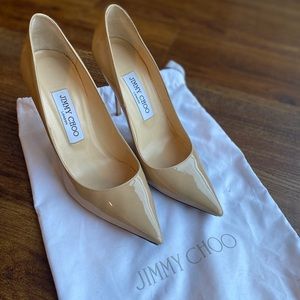 Jimmy Choo patent leather pumps size 6.5